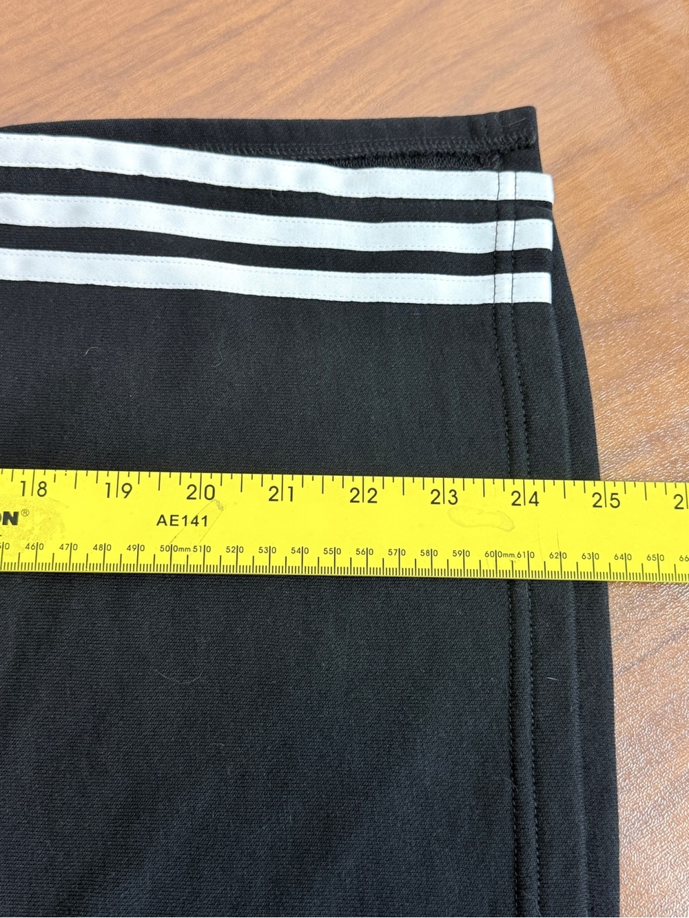 adidas Black 3-Stripe Midi Skirt S - Picture 9 of 10